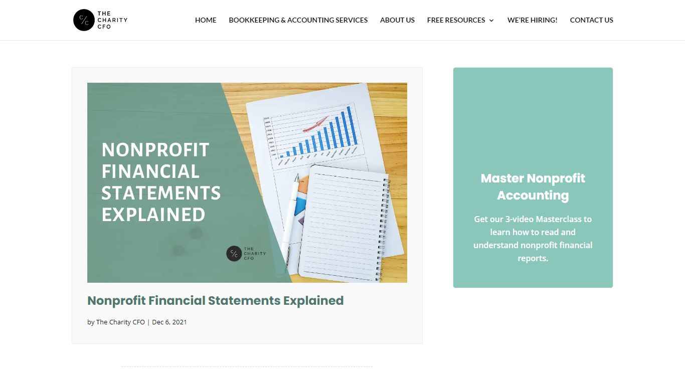 Nonprofit Financial Statements Explained | The Charity CFO